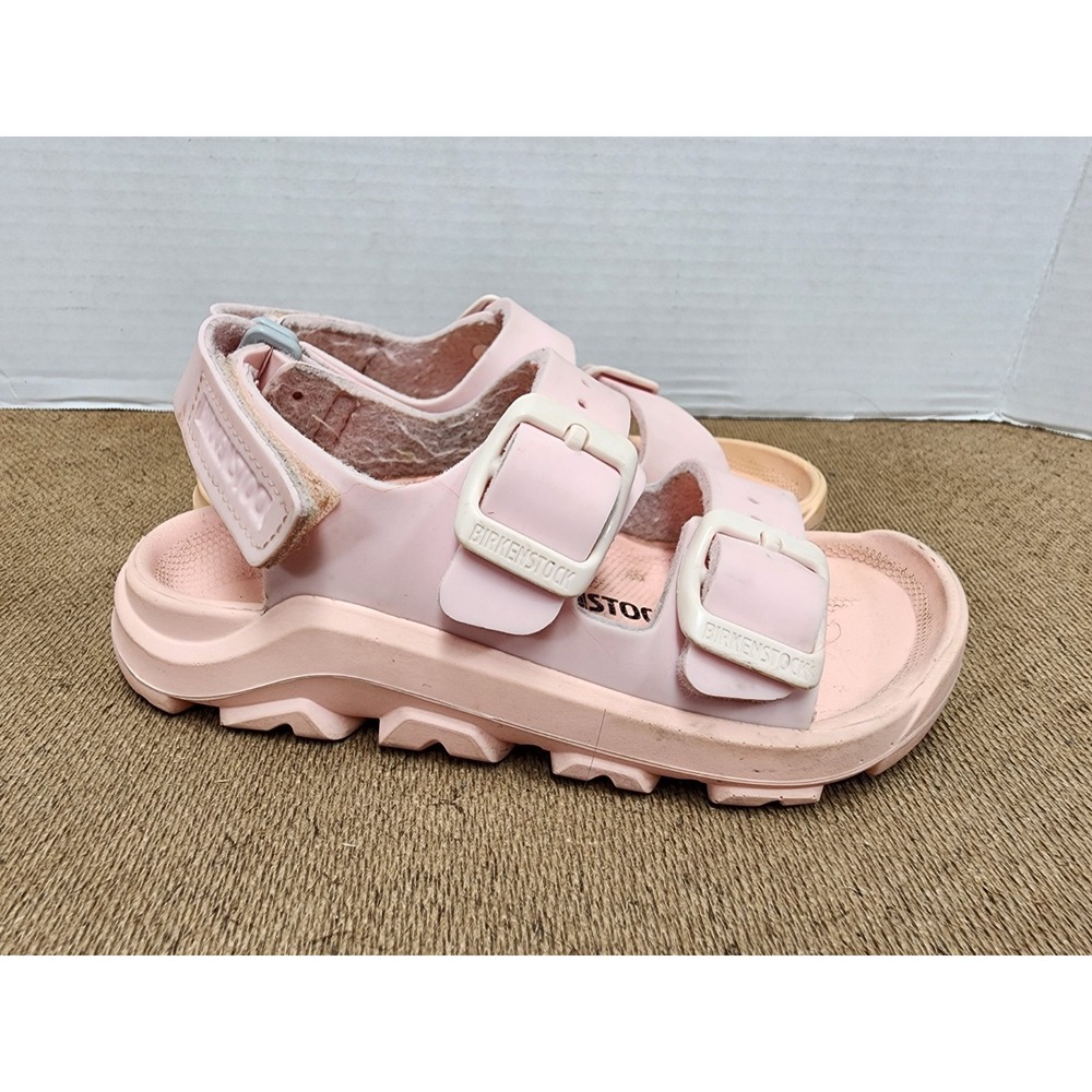 Birkenstock Mogami Kids Birko-Flor Sandals Icy Gentle Rose Size EU 26 C8 - Picture 3 of 7